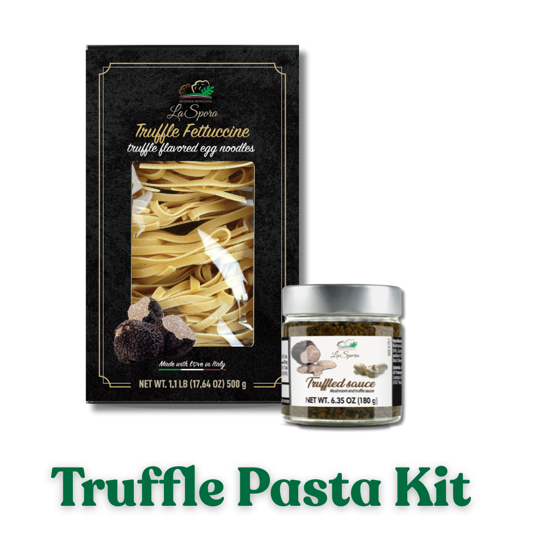 Truffle Pasta Kit | Truffle Fettuccine & Truffle Sauce – La Spora ...