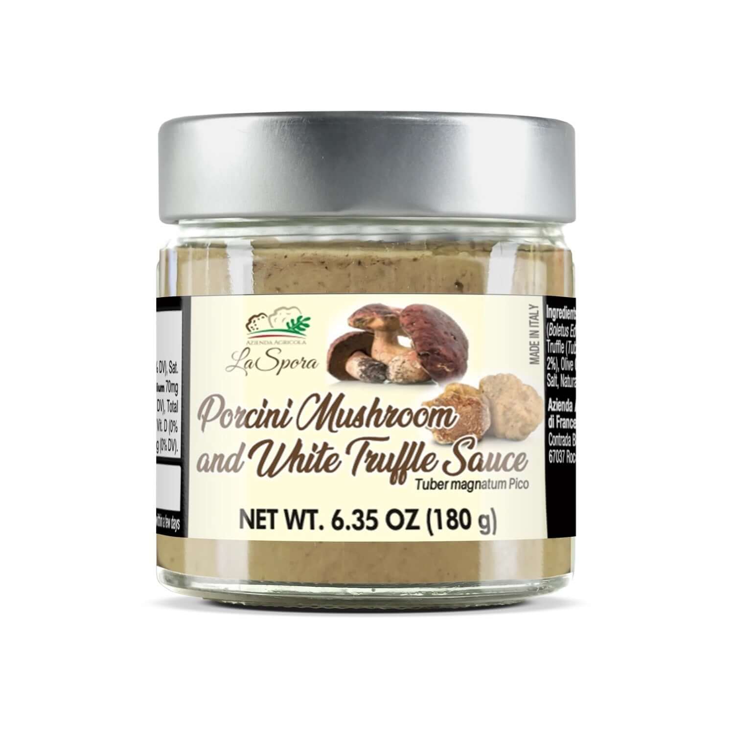 La Spora Porcini Mushroom and White Truffle Sauce