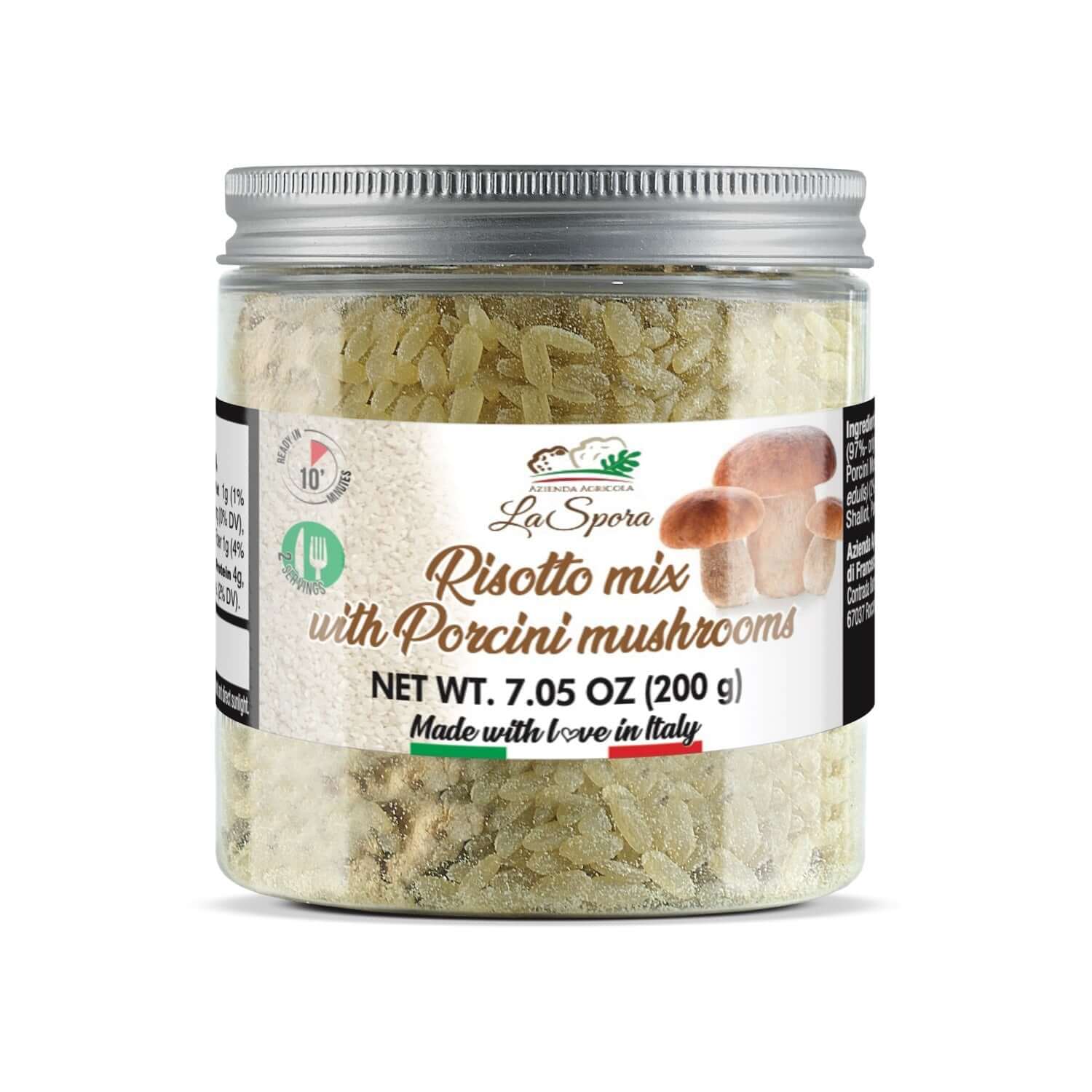 La Spora Risotto Mix with Porcini Mushrooms